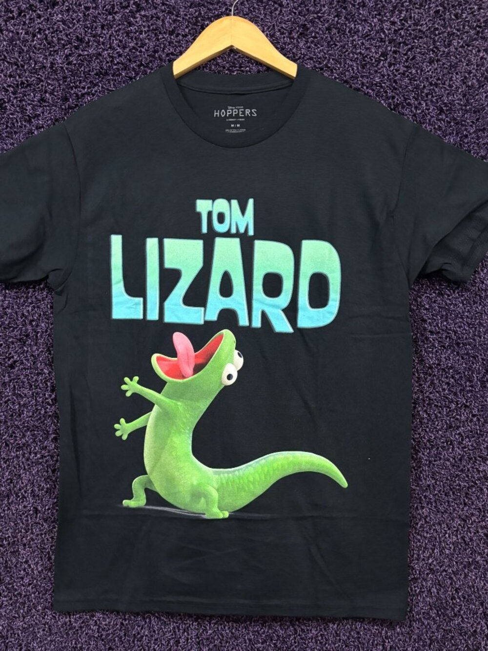 Tom Lizard Scream Hoppers Disney Pixar Animations T-Shirt M